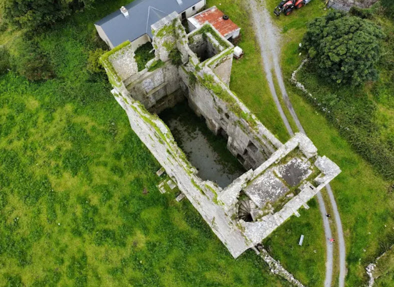 Leamenah Castle Ruins, Republic of Ireland, Ireland